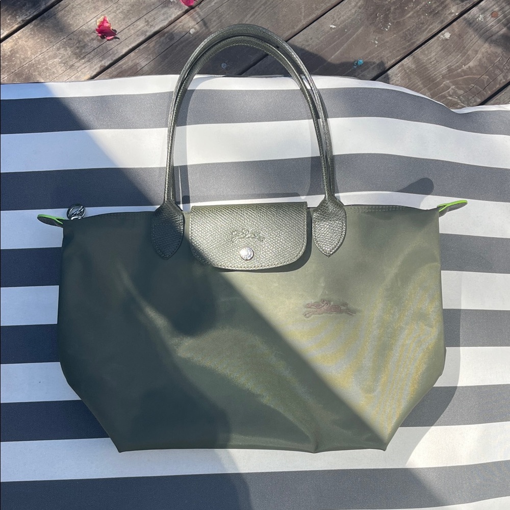LE PLIAGE GREEN M TOTE BAG